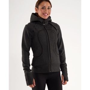 Lululemon Special Edition Scuba Hoodie Detachable Sleeves Deep Coal 6